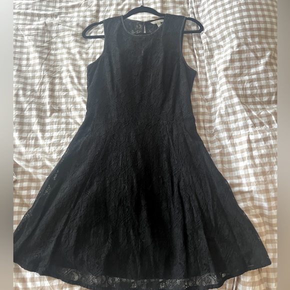 Banana Republic Factory Dresses & Skirts - Banana Republic Factory Elegant Black Lace Dress Size 8